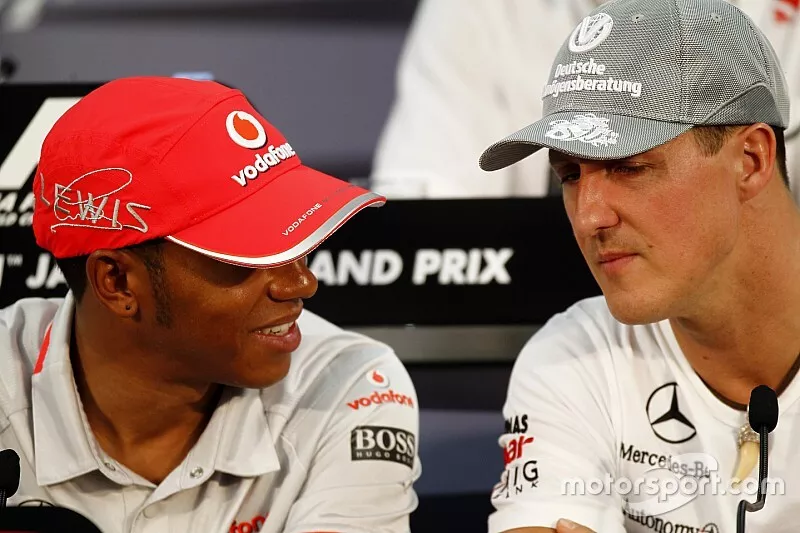 Michael Schumacher, Mercedes AMG F1, Lewis Hamilton, McLaren