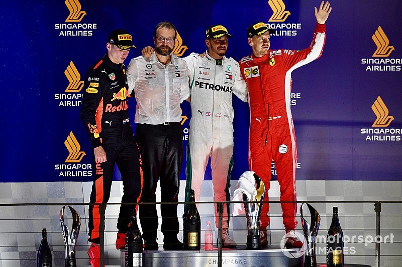 Beste teamradio GP Singapore: