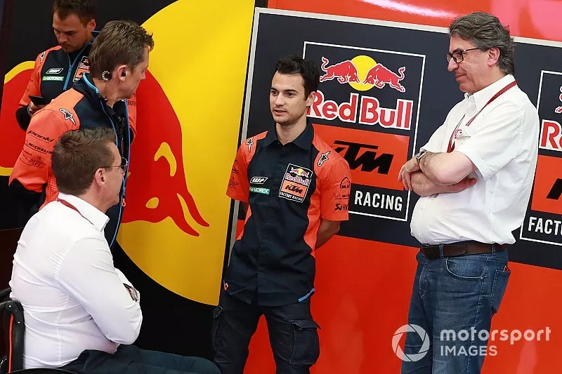 Pit Beirer, Mike Leitner, Red Bull KTM Factory Racing, Dani Pedrosa, pilote d'essais Red Bull KTM Factory Racing, Stefan Pierer, PDG KTM