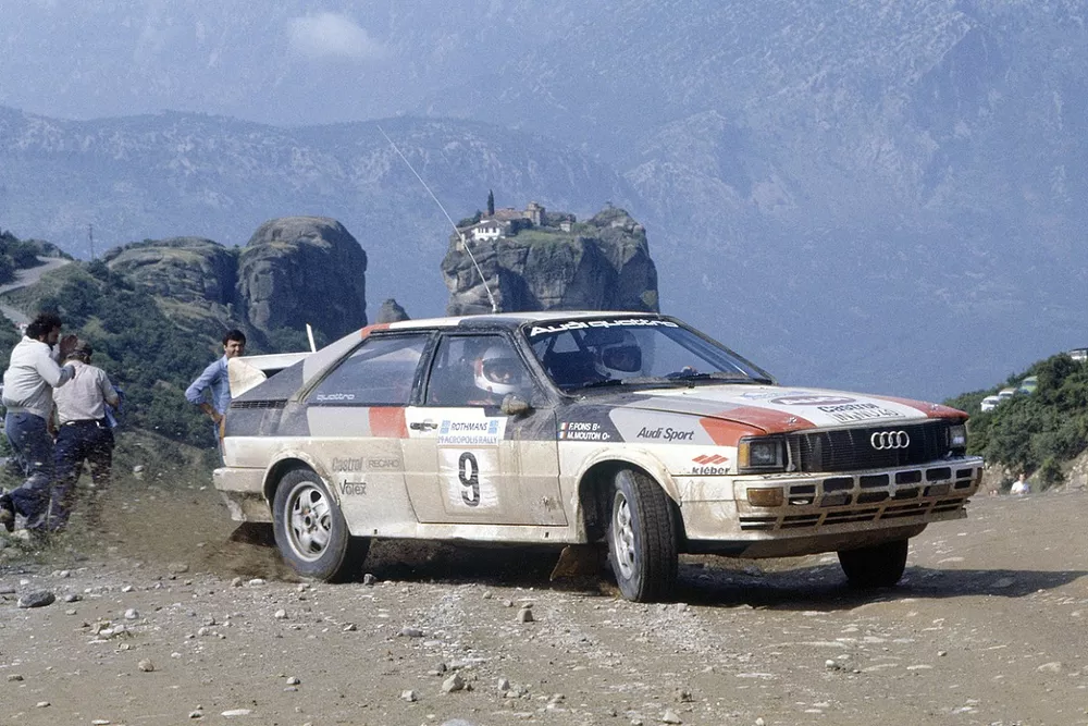 Michele Mouton, Fabrizia Pons, Audi Quattro