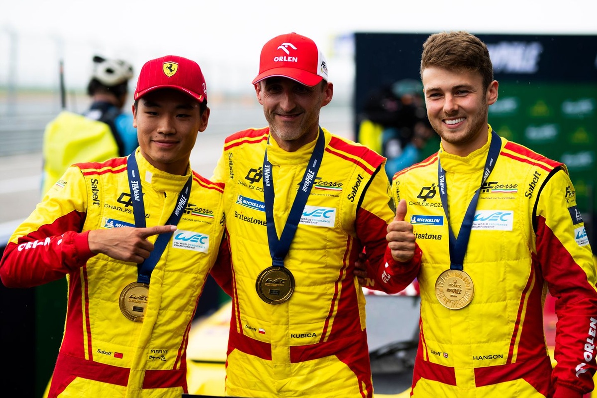 Kubica scores first WEC pole position with Ferrari 1-2 in COTA qualifying