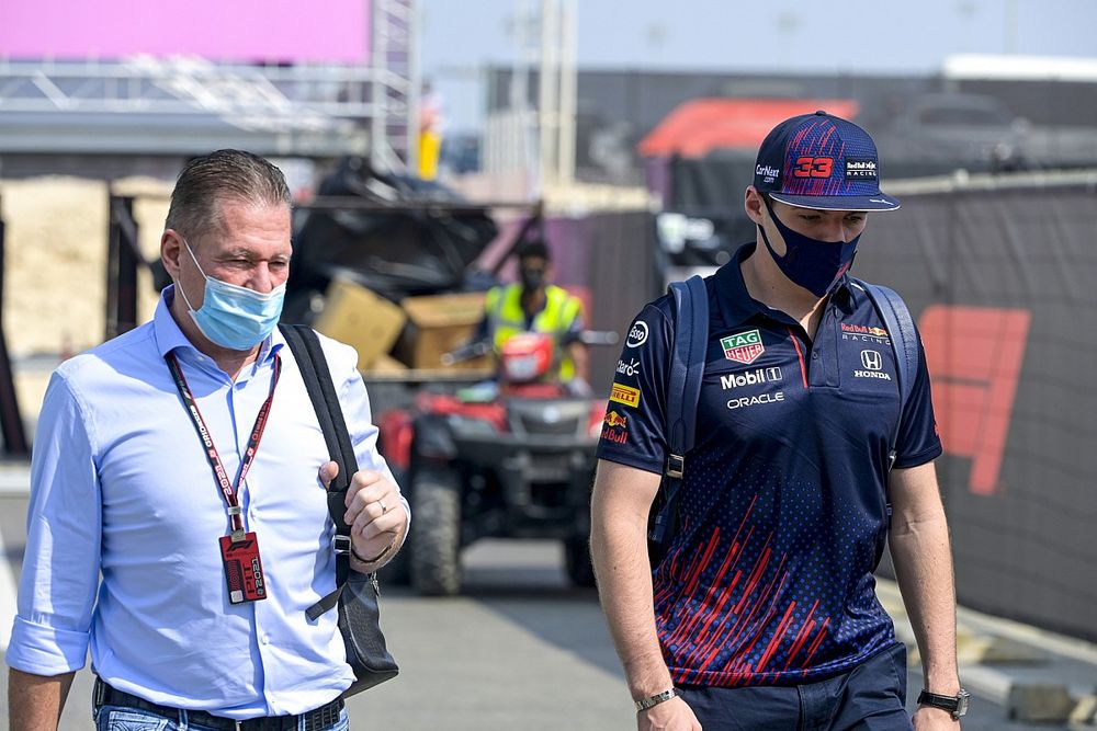 Jos Verstappen y Max Verstappen, Red Bull Racing