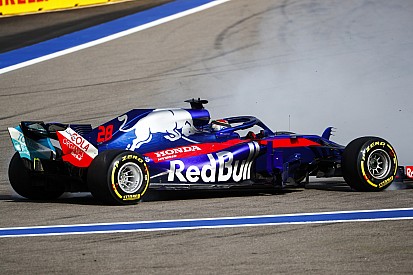 Toro Rosso з’ясувала причини подвійного сходу на початку гонки в Сочі