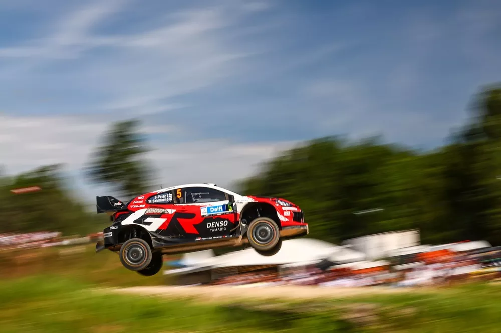 Sami Pajari, Marko Salminen, Toyota Gazoo Racing WRT2 Toyota GR Yaris Rally1