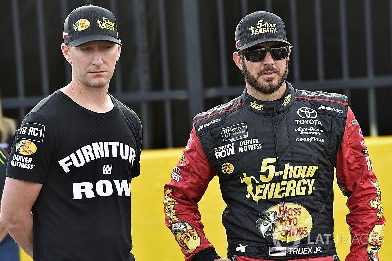 Martin Truex Jr., Furniture Row Racing, Toyota Camry 5-hour ENERGY/Bass Pro Shops and Cole Pearn