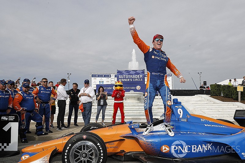 デトロイト・レース1:ディクソン今季初優勝。佐藤5位フィニッシュ