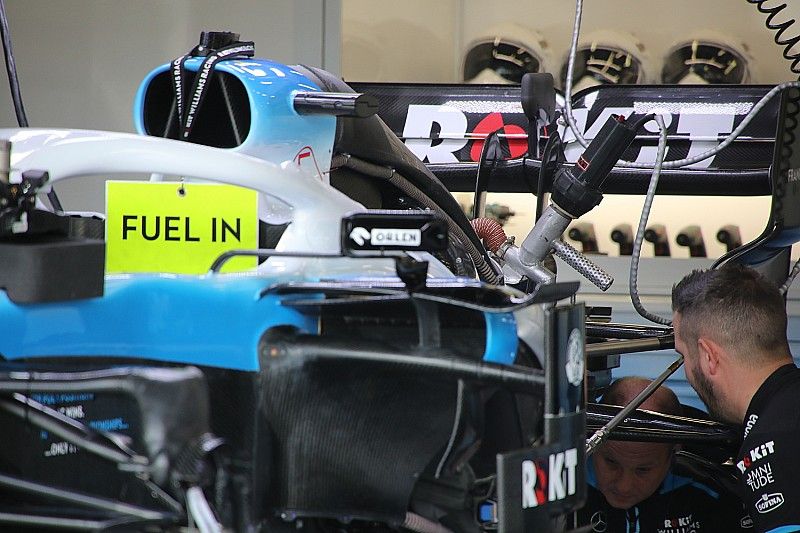 Williams FW42 rear detail