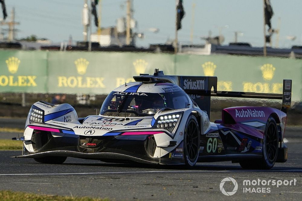 #60 Meyer Shank Racing c/ Curb Agajanian Acura ARX-06: Tom Blomqvist, Colin Braun, Helio Castroneves, Simon Pagenaud