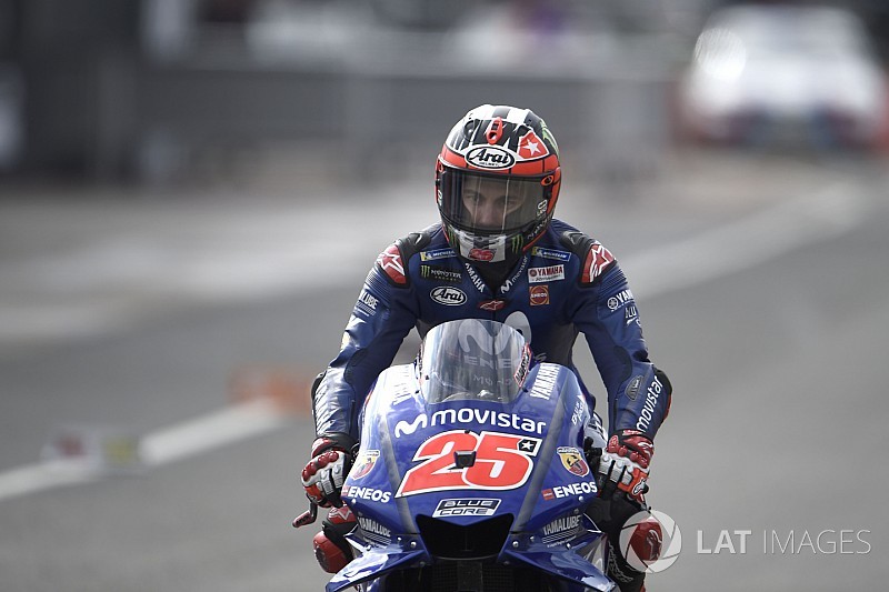 MotoGP Inggris: Vinales puncaki warm-up, Rossi ke-10