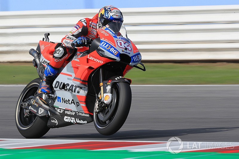 Dovizioso, el más rápido de la primera jornada en San Marino