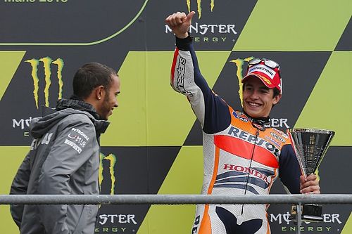 Hamilton y M&aacute;rquez contra Messi, Nadal y Woods