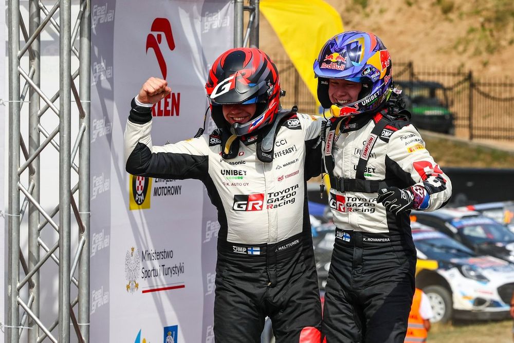 Ganador Kalle Rovanper&auml;, Jonne Halttunen, Toyota Gazoo Racing WRT Toyota GR Yaris Rally1