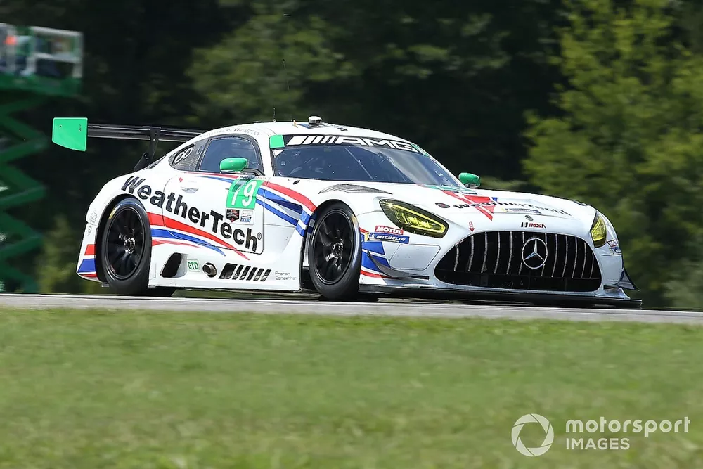 #79 WeatherTech Racing Porsche 911 GT3R: Cooper MacNeil, Daniel Juncadella