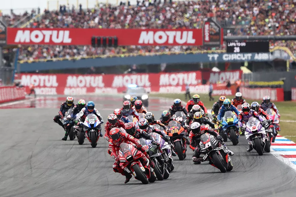 Francesco Bagnaia, Ducati Team race start
