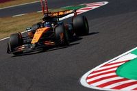 F1 Jap&oacute;n: Piastri lidera la accidentada FP2 donde hubo choques e incendios