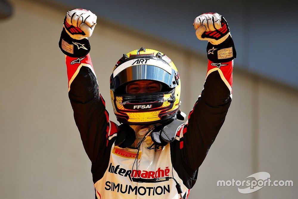 Race winner Theo Pourchaire, ART Grand Pri