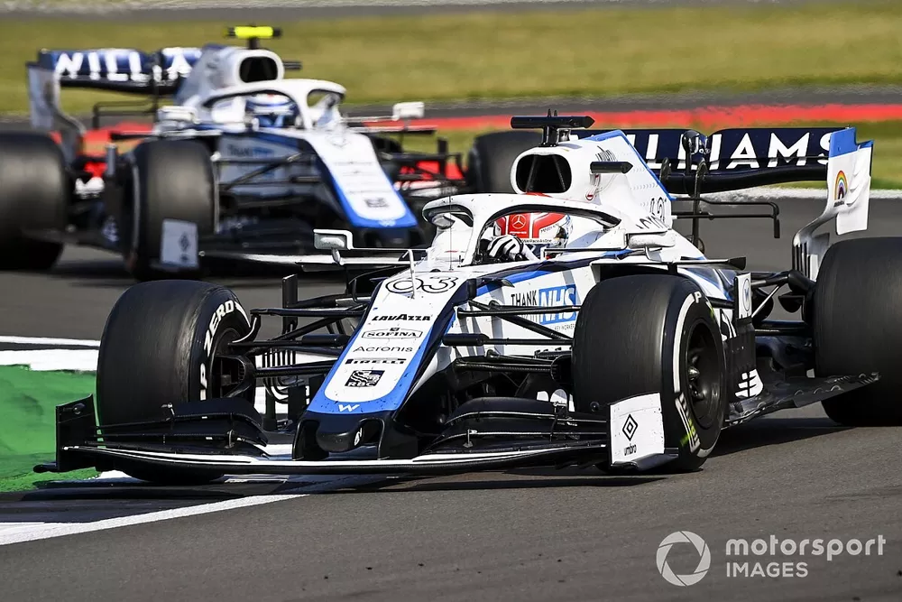 George Russell, Williams FW43, Nicholas Latifi, Williams FW43