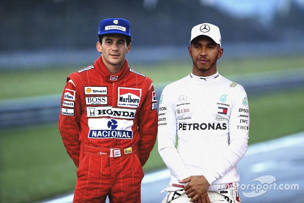 Ayrton Senna, McLaren, Lewis Hamilton, Mercedes