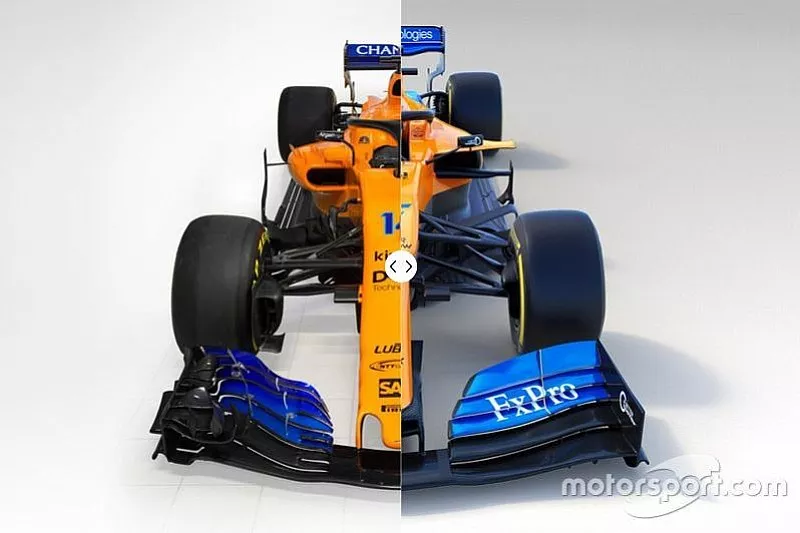McLaren MCL33 vs. MCL34 comparasión