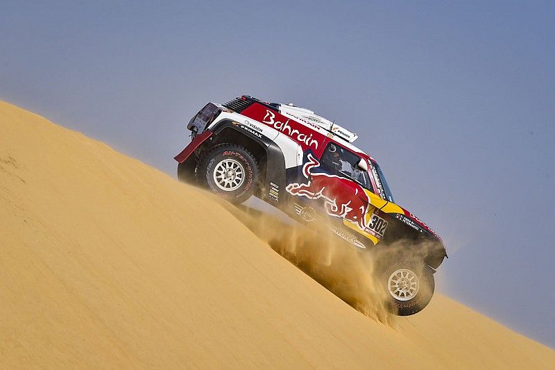 #302 JCW X-Raid Team: Stephane Peterhansel, Paulo Fiuza