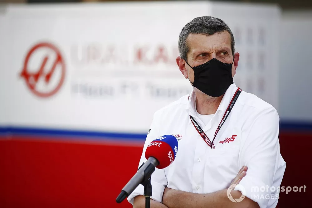 Guenther Steiner, Team Principal, Haas F1, est interview&eacute;