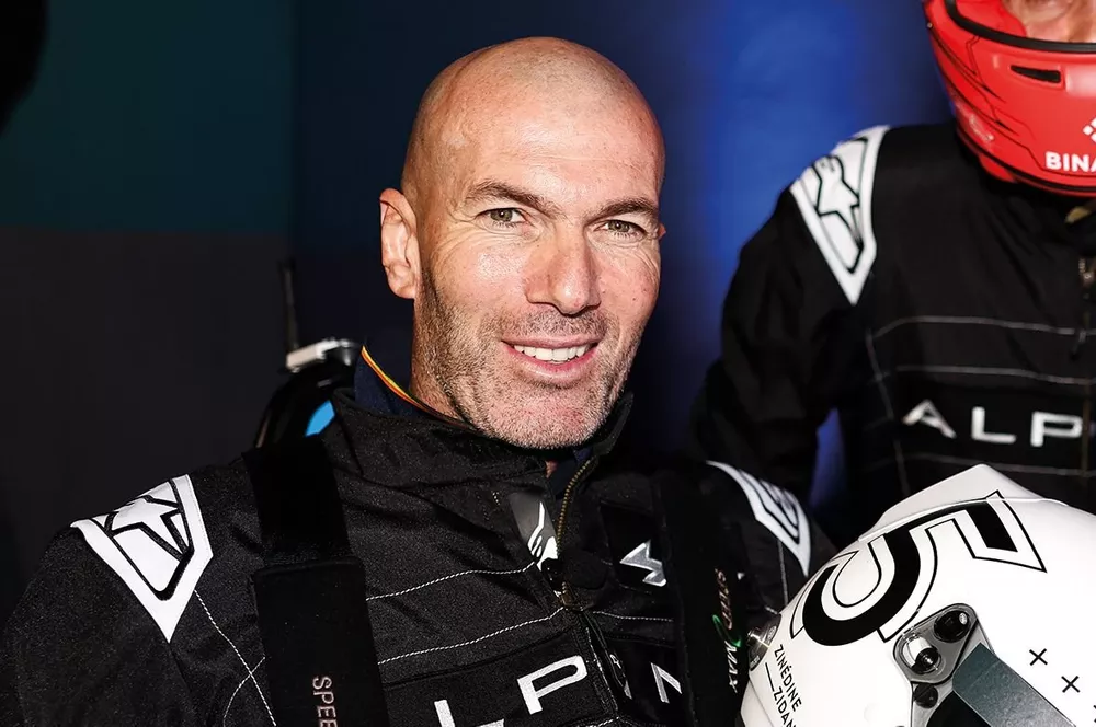 Esteban Ocon, Alpine incontra Zin&eacute;dine Zidane