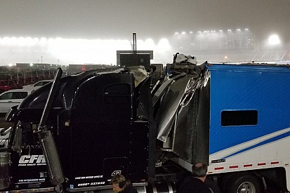 Chad Finley Racing to skip Vegas Truck race after hauler accident