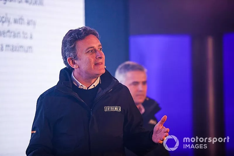 Alejandro Agag, PDG de la Formule E, et Gil De Ferran, PDG d'Extreme E