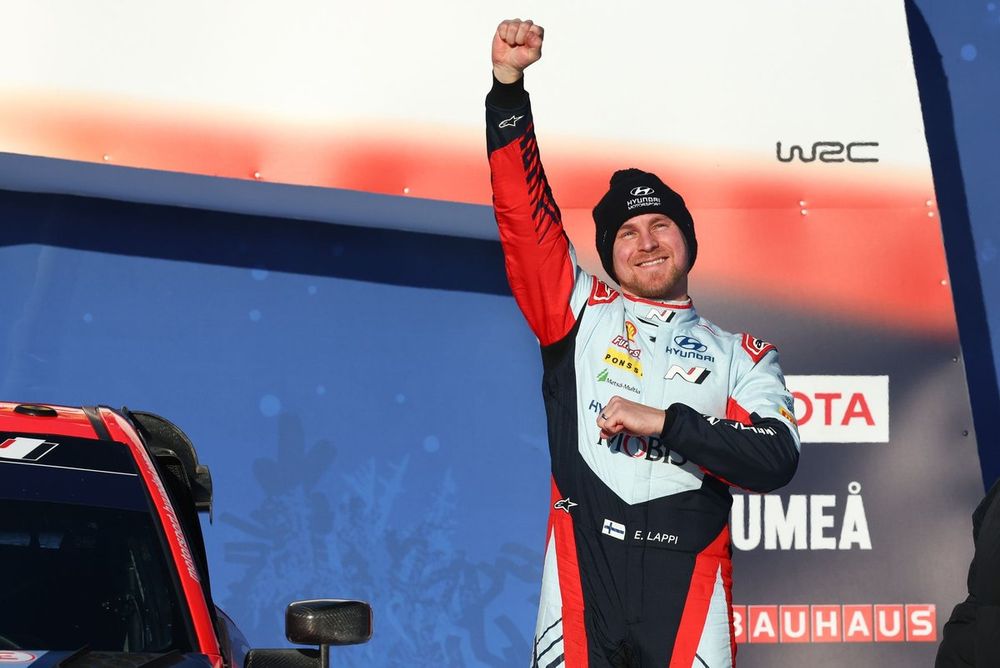 Winner Esapekka Lappi, Hyundai World Rally Team