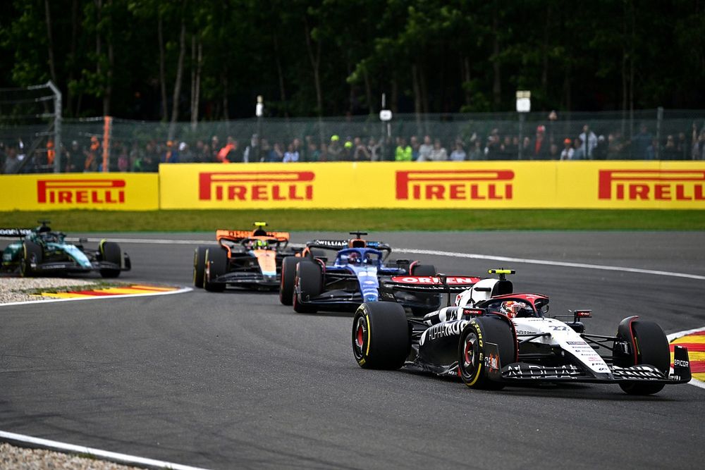 角田AT04 2023 ベルギーGP F1速報』特注スパーク 1/43 アルファタウリ AT04 2023年
