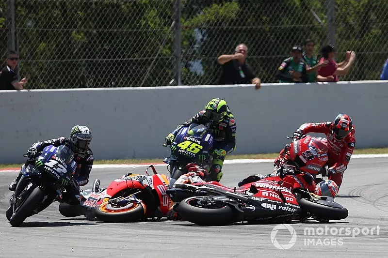 Jorge Lorenzo, Repsol Honda Team crash