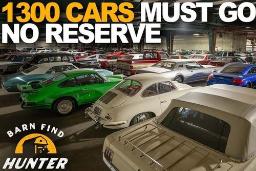 Descubrimiento &eacute;pico: 1.300 coches cl&aacute;sicos salen del olvido