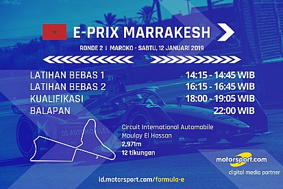 Jadwal Formula E E-Prix Marrakesh