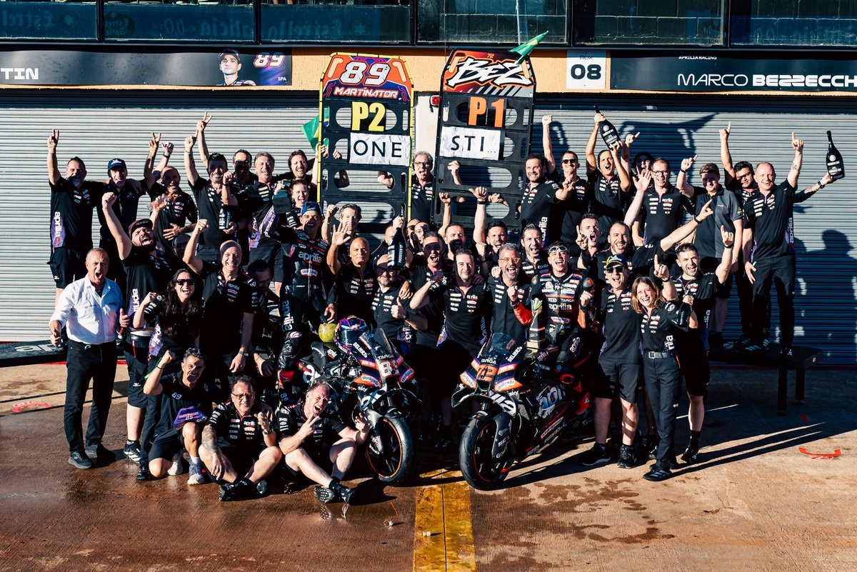 Le retournement de situation qui a fait la fierté d'Aprilia au Brésil