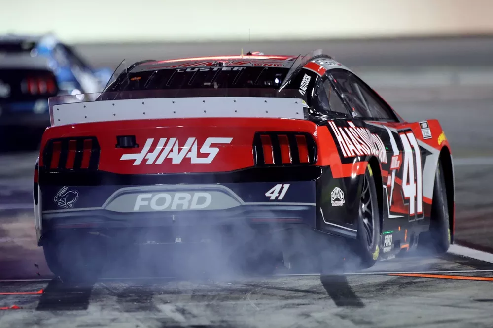 Cole Custer, #41 Haas Factory Team Ford