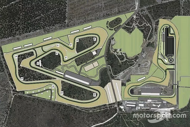 Track plans for the new Wanneroo circuit