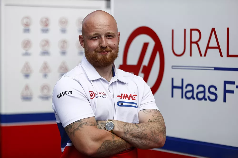 Ryan Cottee, Garage Technician, Haas F1 Team