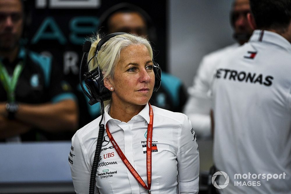 Angela Cullen, Physio for Lewis Hamilton 