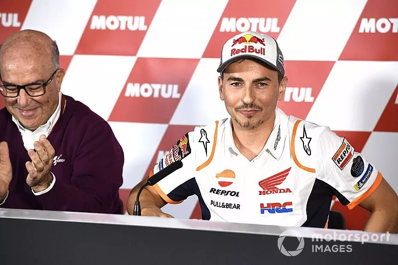Carmelo Ezpeleta, Dorna Sports CEO'su, Jorge Lorenzo, Repsol Honda Team emeklilik açıklaması