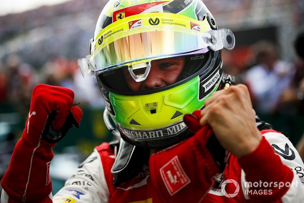 El ganador: Mick Schumacher, Prema Racing