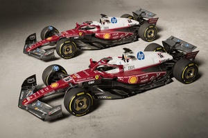 フェラーリ、F1イタリアGPを戦う特別カラーリングを公開