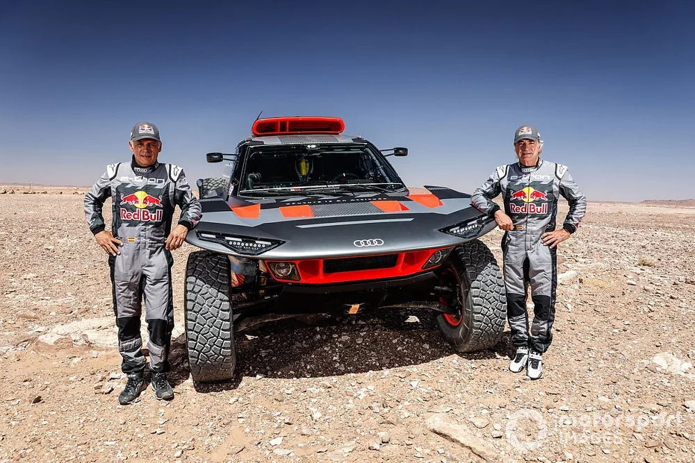 Audi RS Q e-tron E2: Lucas Cruz, Carlos Sainz
