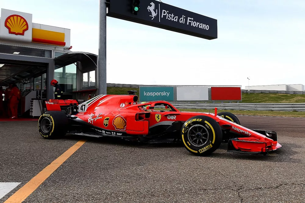 Mick Schumacher, Ferrari SF71H  