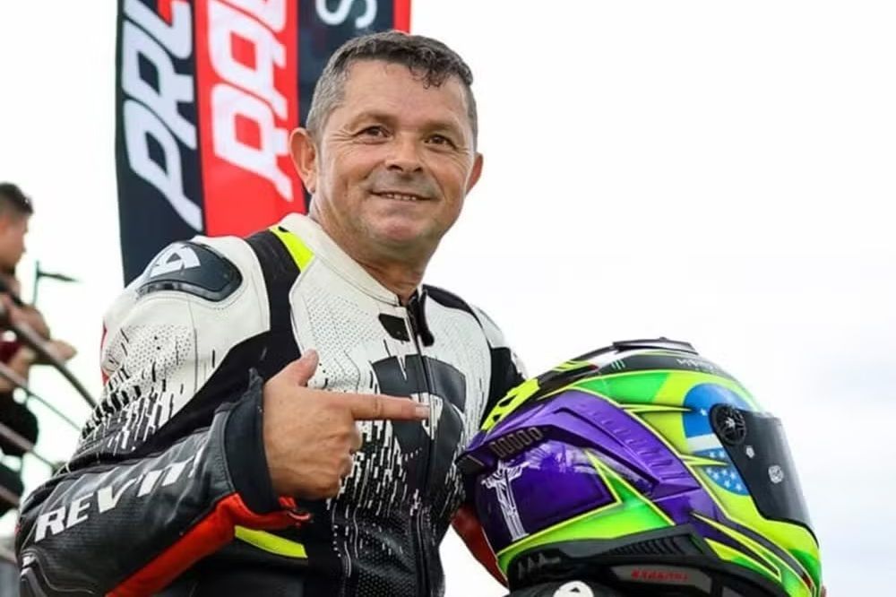 João Eloi, piloto do SuperBike Brasil, que morreu em acidente.