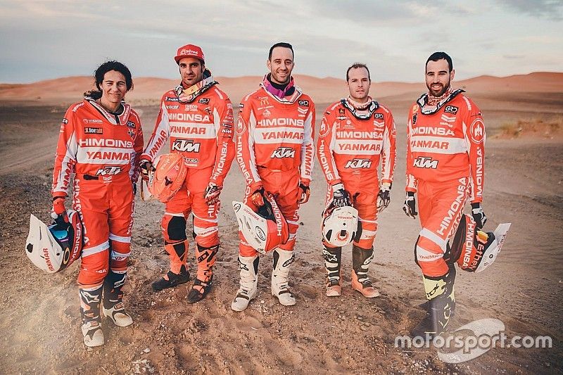 Gerard Farr&eacute;s, Iv&aacute;n Cervantes, Dani Oliveras, Rosa Romero, Marc Sol&agrave;, Himoinsa Racing Team