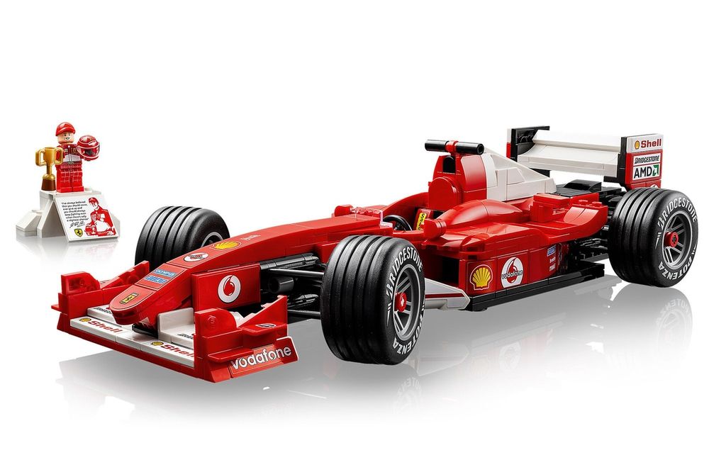 レゴからフェラーリF2004が登場！ シューマッハー黄金期の1台を精巧に