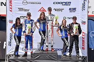 Barber USF2000: Askew domina la primera carrera