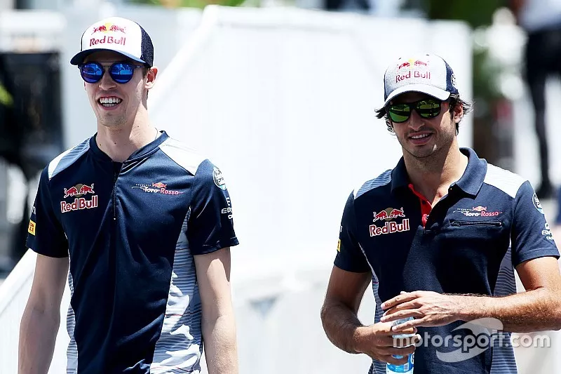 Daniil Kvyat, Scuderia Toro Rosso y Carlos Sainz Jr., Scuderia Toro Rosso