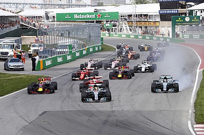 Formel 1 2017 in Montreal: Das Rennergebnis in Bildern