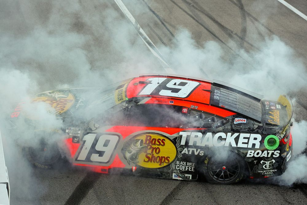 Chase Briscoe wins, Joe Gibbs Racing Toyota